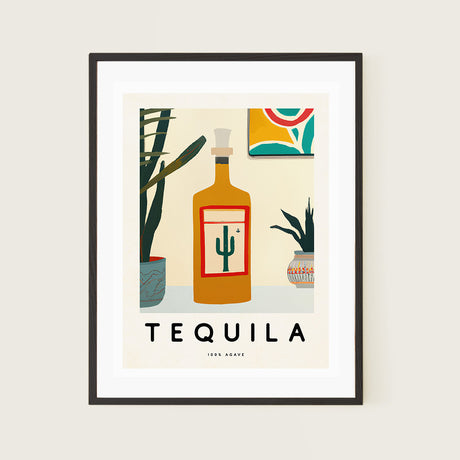 Tequila 100 Percent Agave Poster