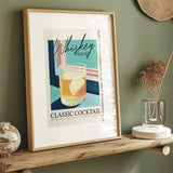 Whiskey Sour Poster Abstract Window